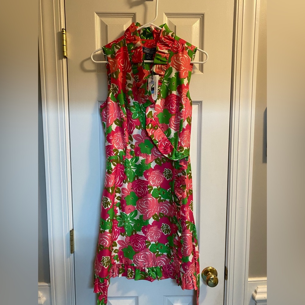 Kentucky Derby Run for the Roses Limeade Dress Size 6